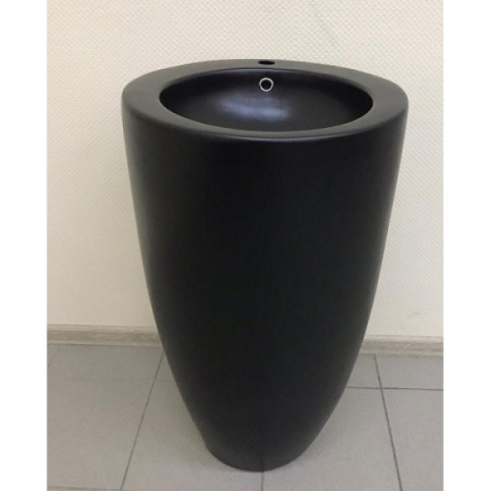 Раковина напольная Ceramalux N черная матовая В133MВ