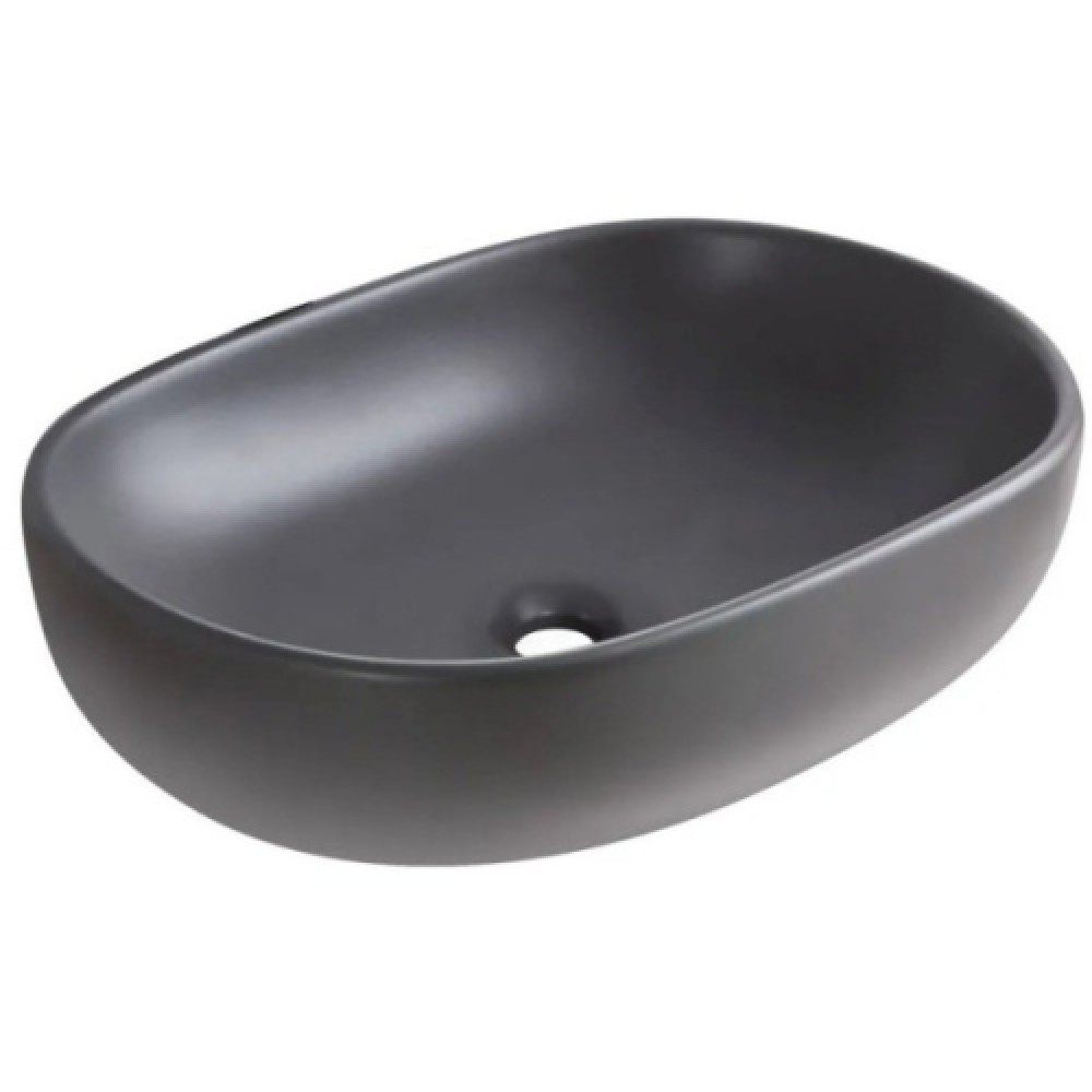 Раковина BelBagno 60 см накладная серая матовая BB1084-H311