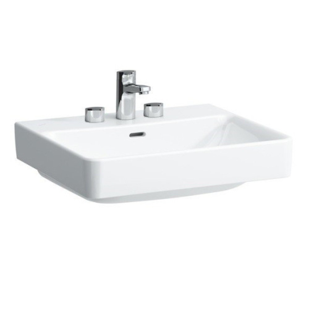 Раковина Laufen Pro S 55 см с 3 отверстиями для смесителя 8.1295.2.000.108.1