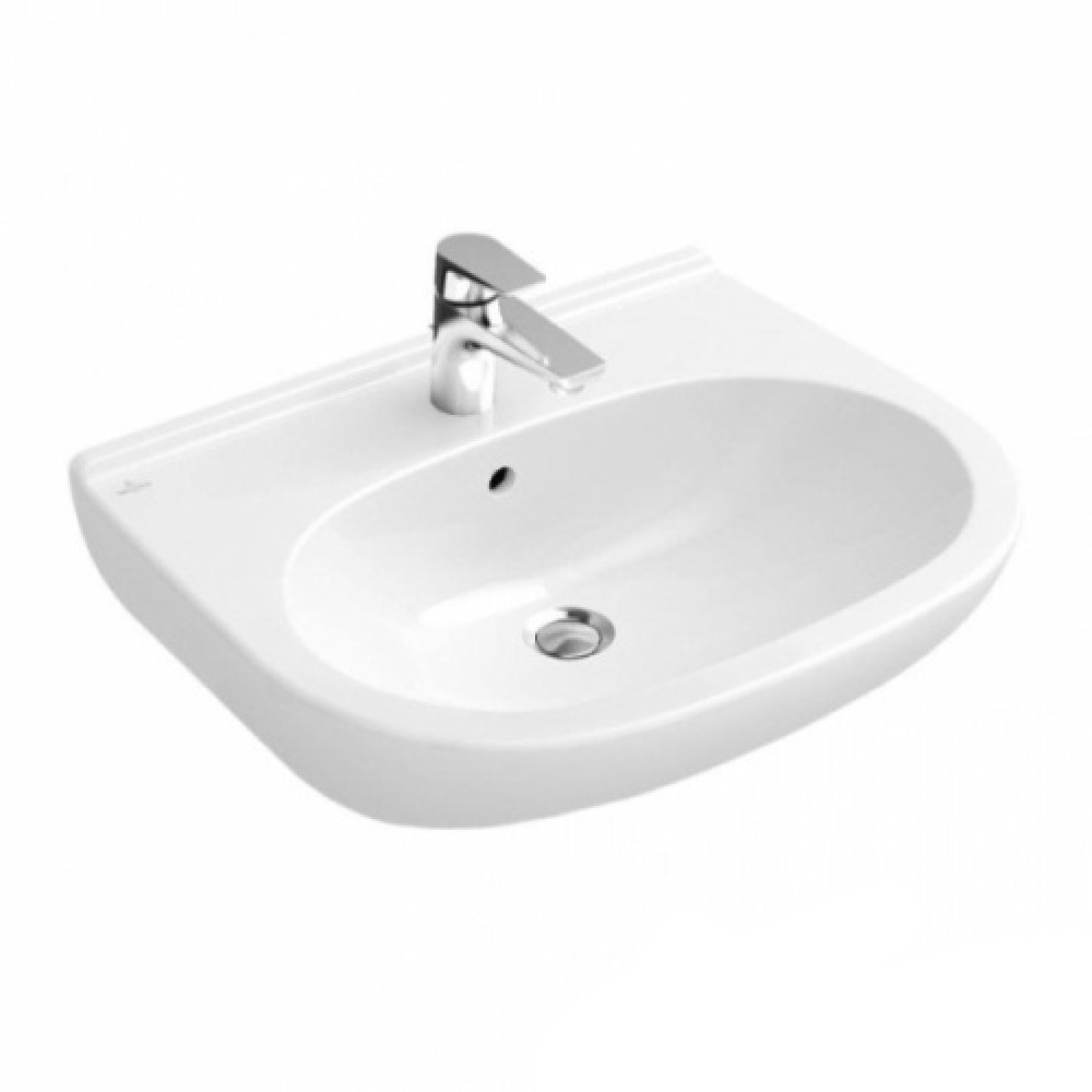 Раковина Villeroy & Boch O.novo 55 см с покрытием AntiBac 516055T1