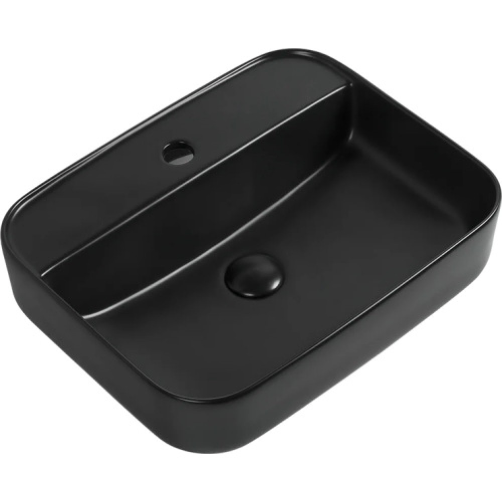 Раковина Aquanet Soul 50 см черная SOUL-2-MB