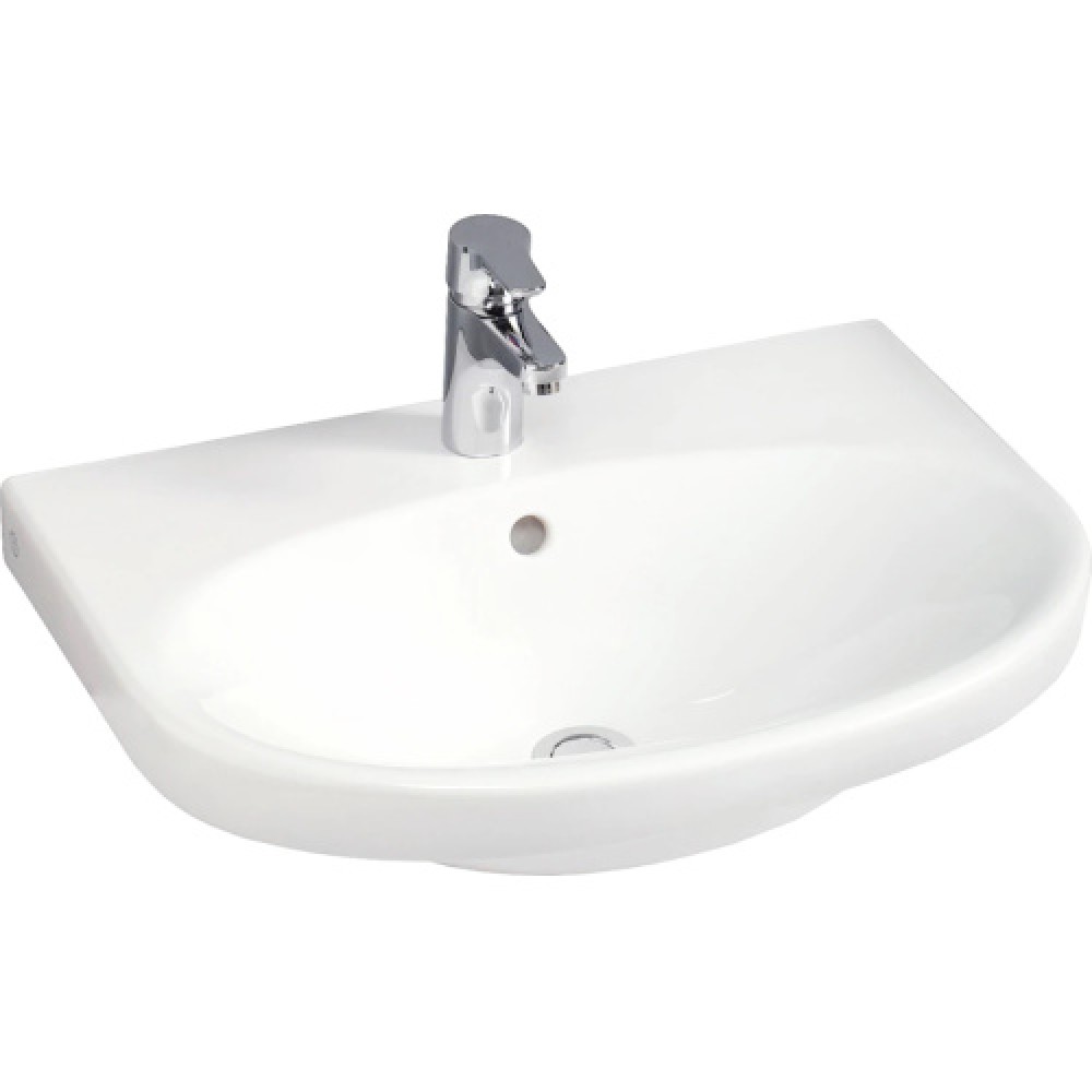 Раковина подвесная на пьедестал Gustavsberg Nautic 55569901 56х43х17.5 см