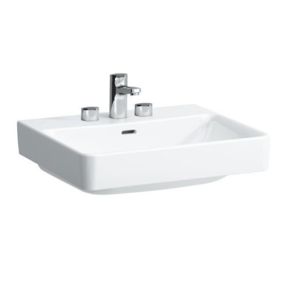 Раковина Laufen Pro S 60 см с 3 отверстиями для смесителя 8.1295.3.000.108.1