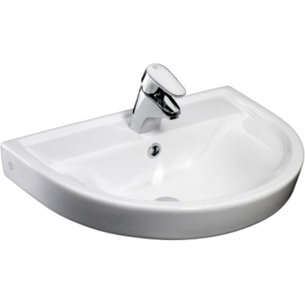 Раковина подвесная на пьедестал Gustavsberg Nordic GB1126000101 60х45х19.5 см