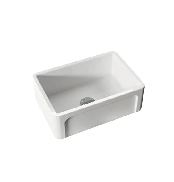 Мойка для кухни Kerasan Hannah 70 см белая 542001