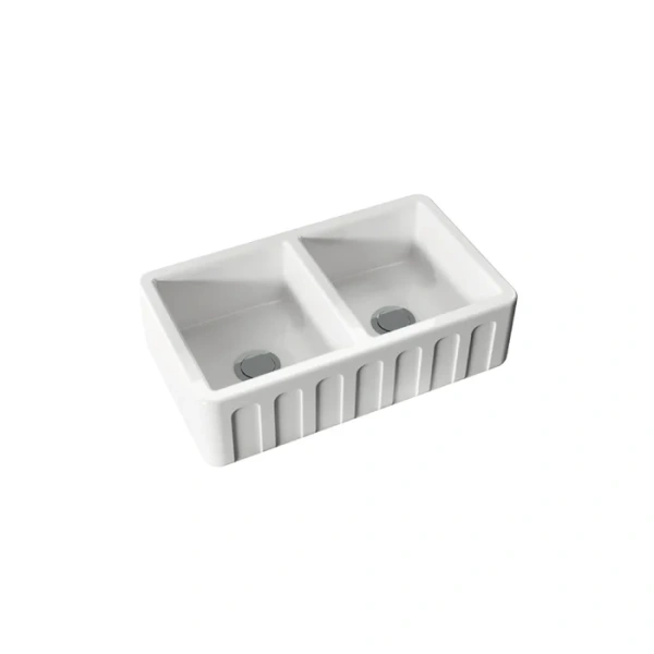 Мойка для кухни Kerasan Hannah 80 см белая 545001