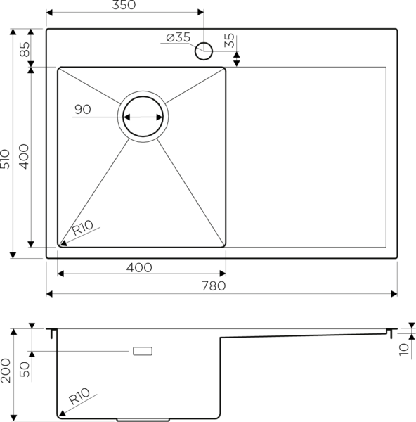 Мойка для кухни Omoikiri Akisame 78-GM-L 78 см вороненая сталь чаша слева 4973099 Мойка для кухни Omoikiri Akisame 78-GM-L 78 см вороненая сталь чаша слева 4973099