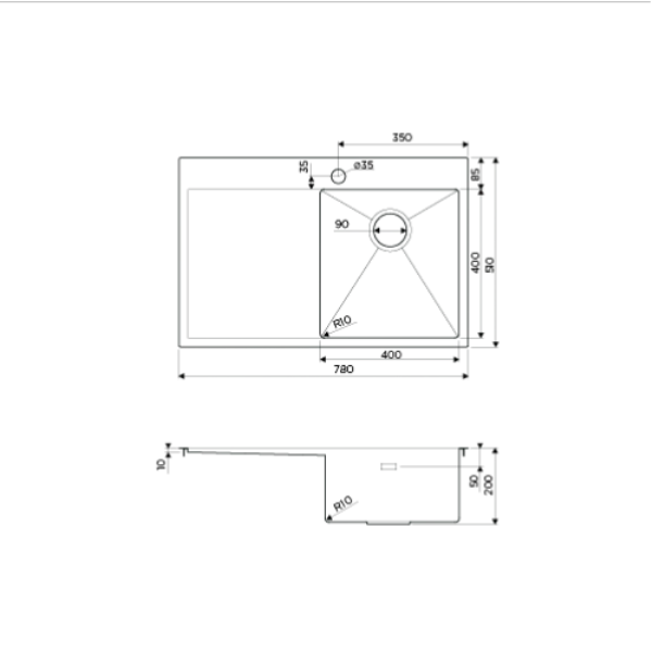 Мойка для кухни Omoikiri Akisame 78-IN-R 78 см нержавеющая сталь чаша справа 4973061 Мойка для кухни Omoikiri Akisame 78-IN-R 78 см нержавеющая сталь чаша справа 4973061