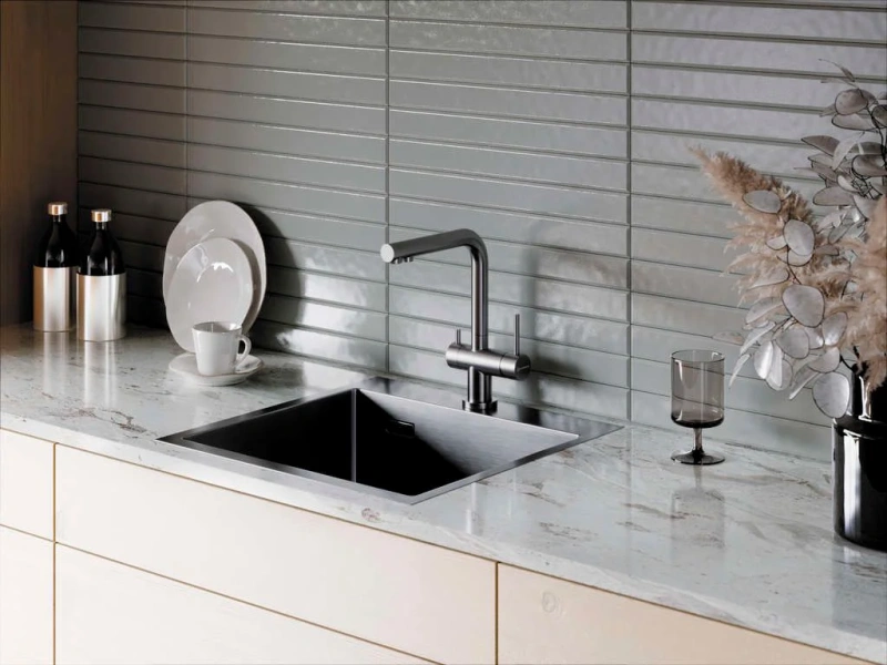 Мойка для кухни Omoikiri Akisame 51-GB 51 см графит 4997013 Мойка для кухни Omoikiri Akisame 51-GB 51 см графит 4997013