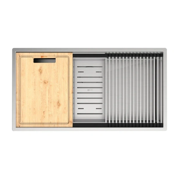 Мойка для кухни Lemark Tabaga 82 см сталь 9937133