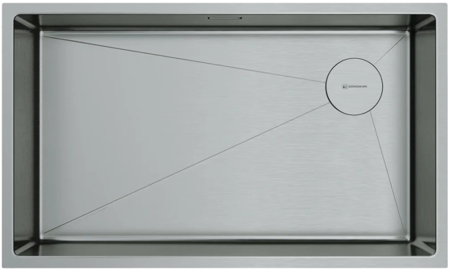 Мойка для кухни Omoikiri Taki 74-U/IF Side 499317 74 см врезная