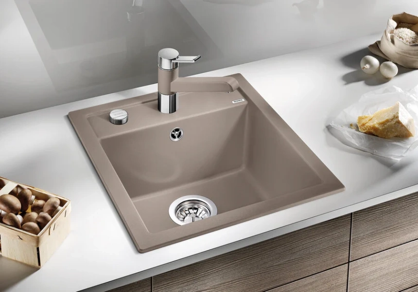 Мойка для кухни Blanco Dalago 45 см серый беж 517317