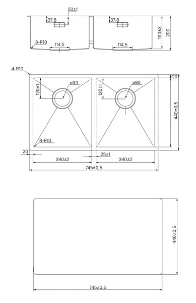 Мойка для кухни IDDIS Edifice 75 см золото EDI75B2i77 Мойка для кухни IDDIS Edifice 75 см золото EDI75B2i77