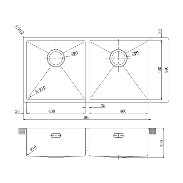 Мойка для кухни Lemark Proran 90 см сталь 9937137 Мойка для кухни Lemark Proran 90 см сталь 9937137