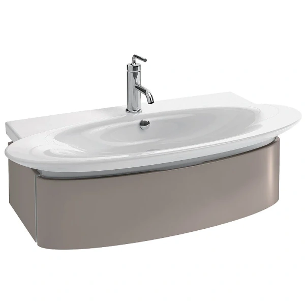 Раковина Jacob Delafon Presquile 100 см подвесная E4436-00 Раковина Jacob Delafon Presquile 100 см подвесная E4436-00