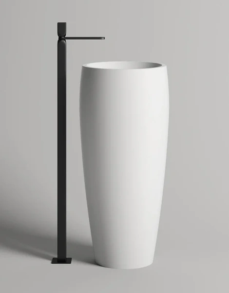 Раковина напольная Salini Armonia 03 белый матовый 130113SM Раковина напольная Salini Armonia 03 белый матовый 130113SM