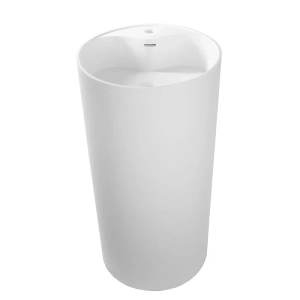 Раковина напольная Montebianco Pisa Rubinetto 45 см белая 11234