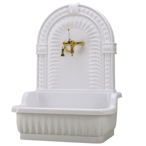 Раковина напольная Migliore Olivia белая 24638