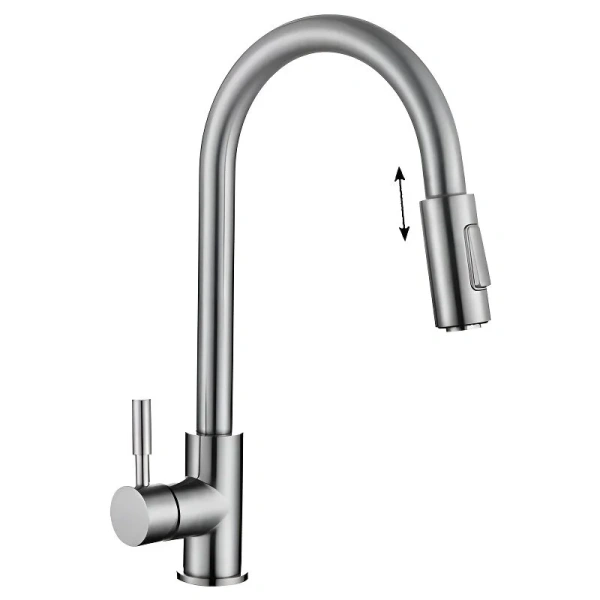 Смеситель для кухни BelBagno Nova однорычажный BB-LAM31A-IN