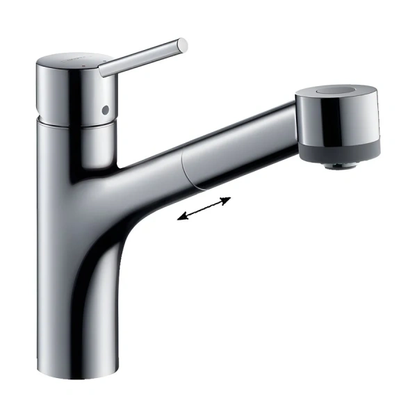 Смеситель для кухни Hansgrohe Talis S с выдвижным изливом 32841000