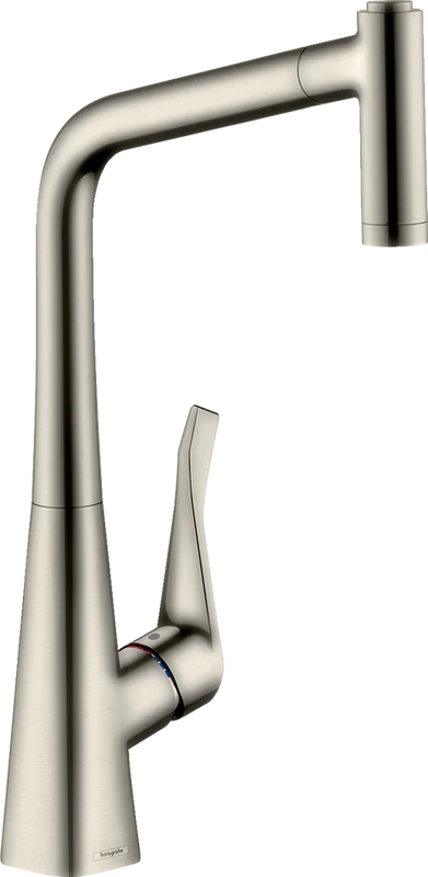 Смеситель для кухни Hansgrohe Metris сталь 14780800