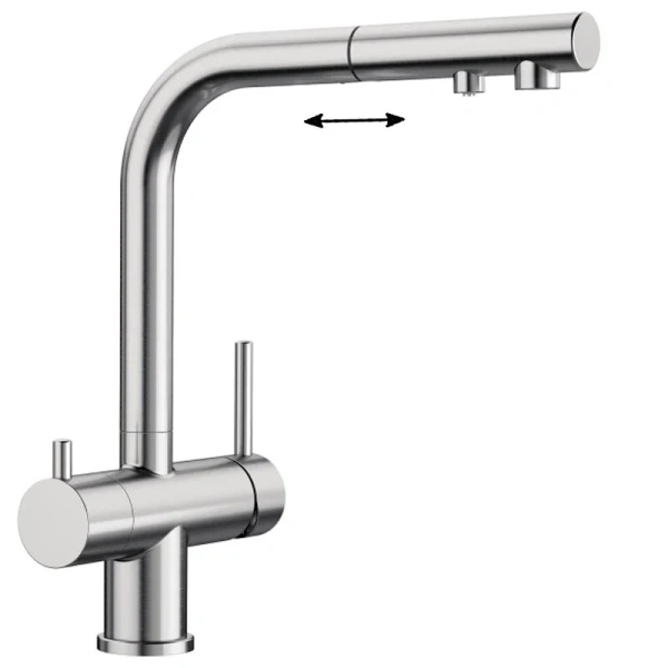 Смеситель для питьевой воды Blanco Fontas S II нержавеющая сталь 525199