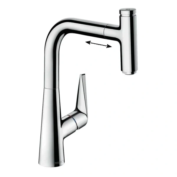 Смеситель для кухни Hansgrohe Talis Select M51 хром 73853000