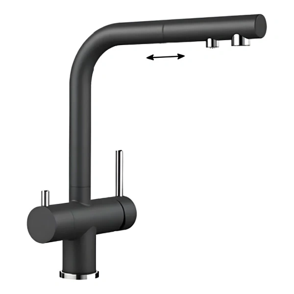 Смеситель для питьевой воды Blanco Fontas-S II антрацит 525200