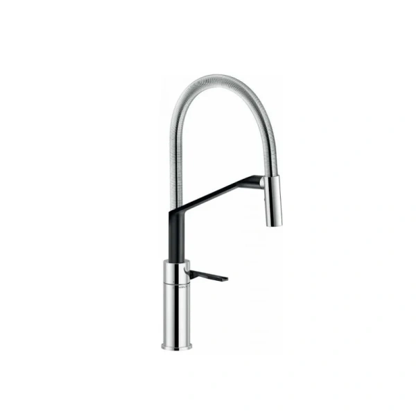 Смеситель для кухни Nobili Heron хром/черный HR125300CB