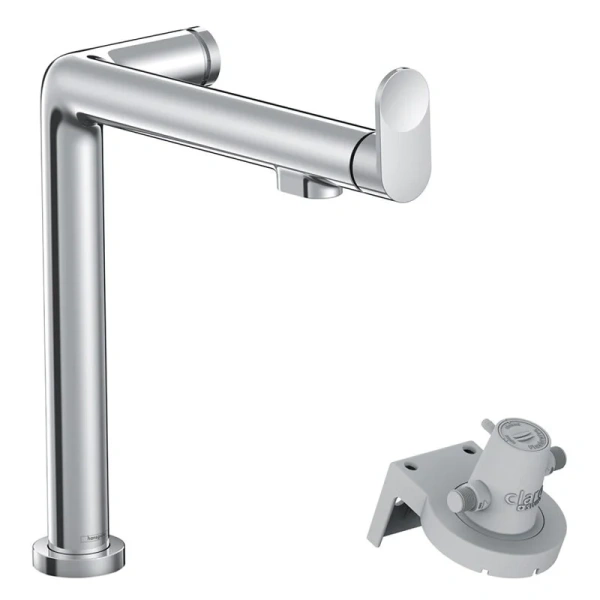 Смеситель для кухни Hansgrohe Aqittura 76804 с подключением к фильтру