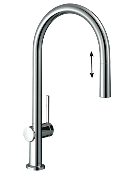 Смеситель для кухни Hansgrohe Talis M54 72802 с вытяжным изливом
