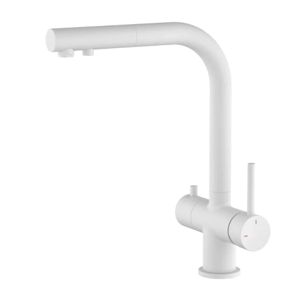 Смеситель для питьевой воды Timo Saona белый матовый 2356/16FL