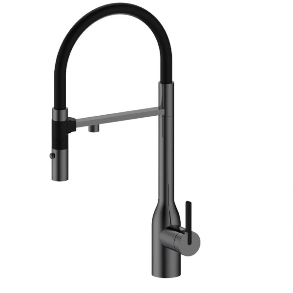 Смеситель для питьевой воды Paulmark Magneto One вороненая сталь Ma213188-GM