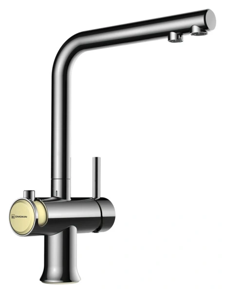 Смеситель для кухни Omoikiri Hotaru-C-BE хром/ваниль 4994052