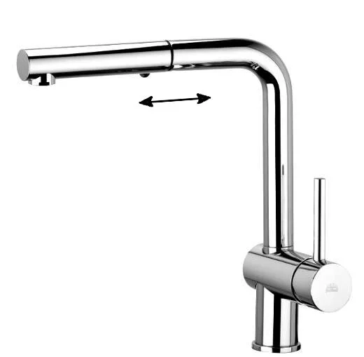 Смеситель для кухни Paffoni Light хром LIG285CR-MET