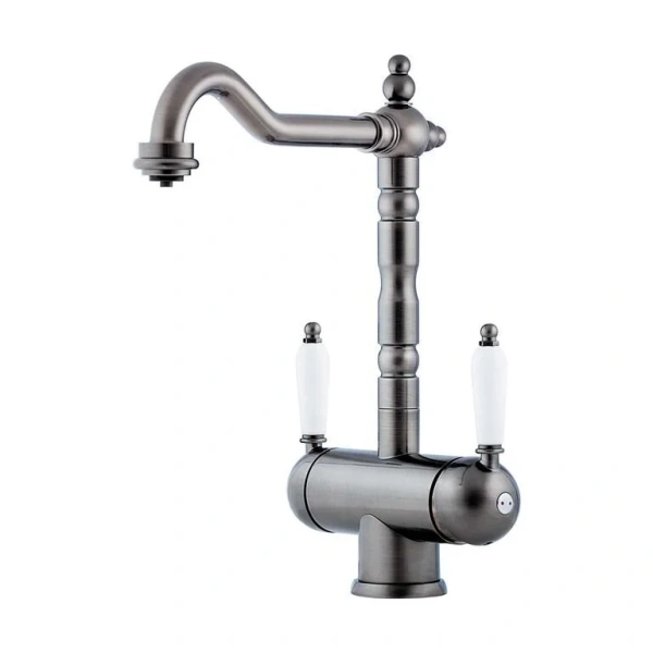 Смеситель для кухни Omoikiri Amagasaki-SI античное серебро 4994045