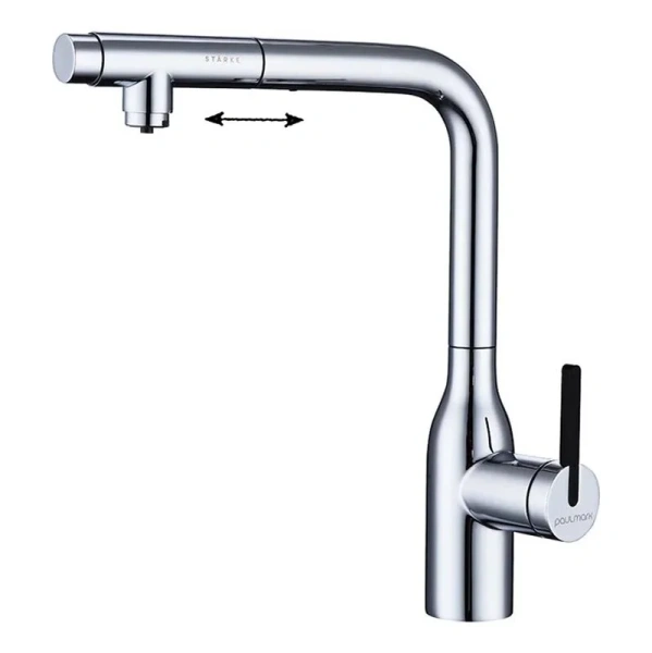 Смеситель для кухни Paulmark Viper Vi213105 с подключением к фильтру