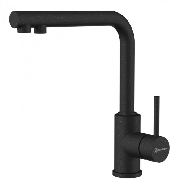 Смеситель для кухни Omoikiri Nakagawa 2 Plus-BL черный 4994414
