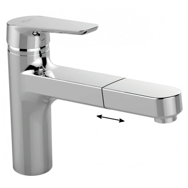 Смеситель для кухни Ideal Standard Ceraplan III с выдвижным изливом B0956AA