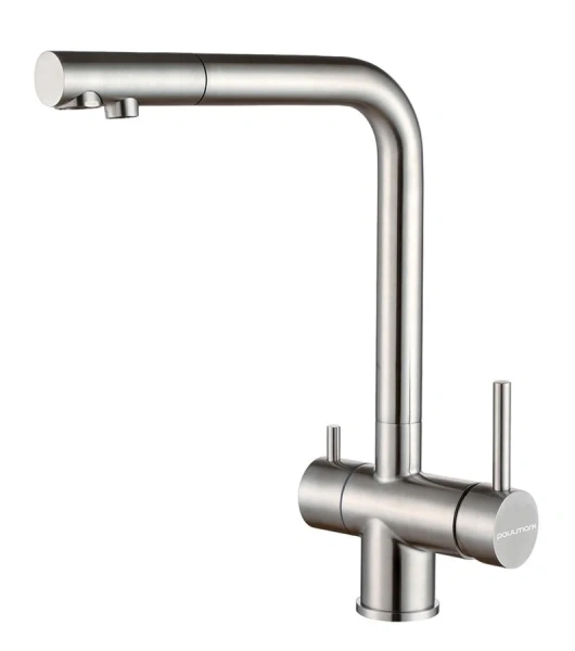 Смеситель для кухни Paulmark Skalen Sk213020 с возможностью подключения фильтра питьевой воды