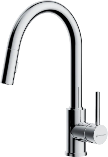 Смеситель для кухни Omoikiri Shinagawa-SB 499445 c выдвижным изливом