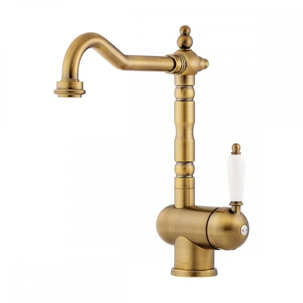 Смеситель для кухни Omoikiri Kyoto-AB античная латунь 4994287