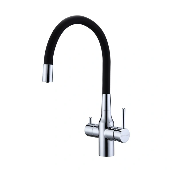 Смеситель для кухни Paulmark Salix Sa213419 с гибким изливом