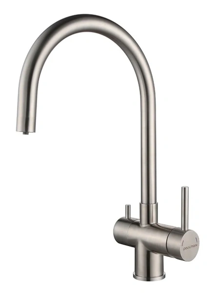 Смеситель для кухни Paulmark Heller He213218 с переключением на питьевую воду