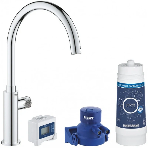 Смеситель для кухни Grohe Blue Pure с функцией фильтрации 30387000