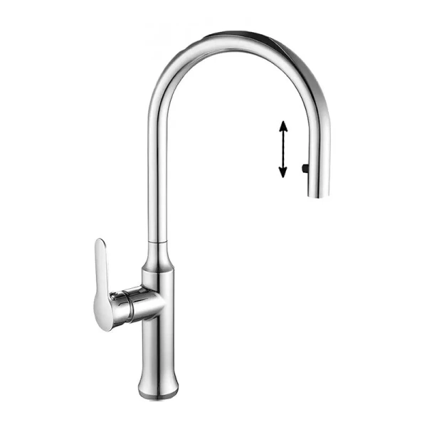 Смеситель для кухни Ravak с выдвижным изливом X070078