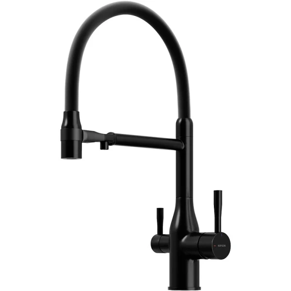 Смеситель для кухни Sancos Garda черный SC4009MB