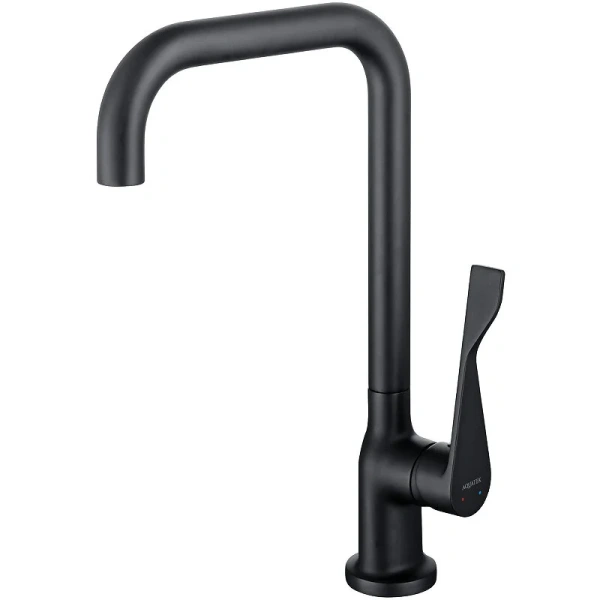 Смеситель для кухни Акватек Вега черный AQ1083MB