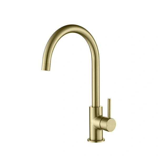 Смеситель для кухни Акватек Европа золото шлифованное AQ1382BG