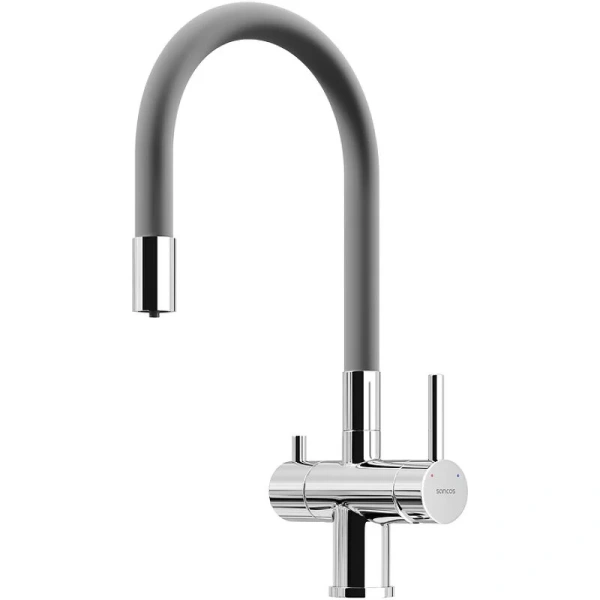 Смеситель для кухни Sancos Lucia хром SC4004CH